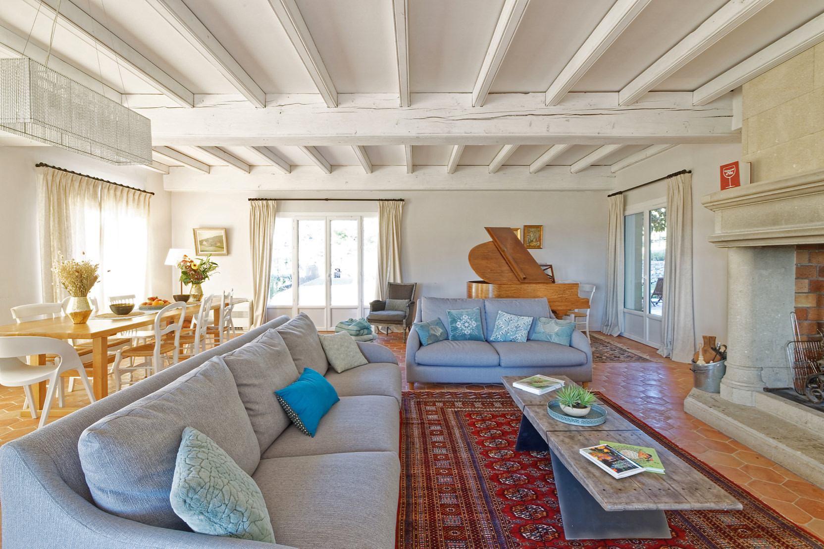 Spacious living areas